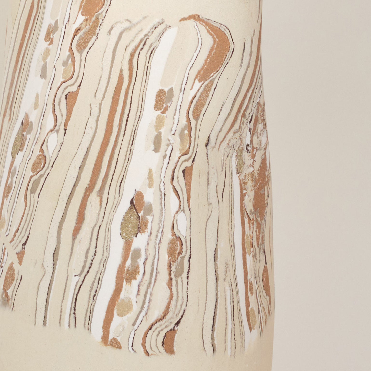 Curlicue Nerikomi Vase