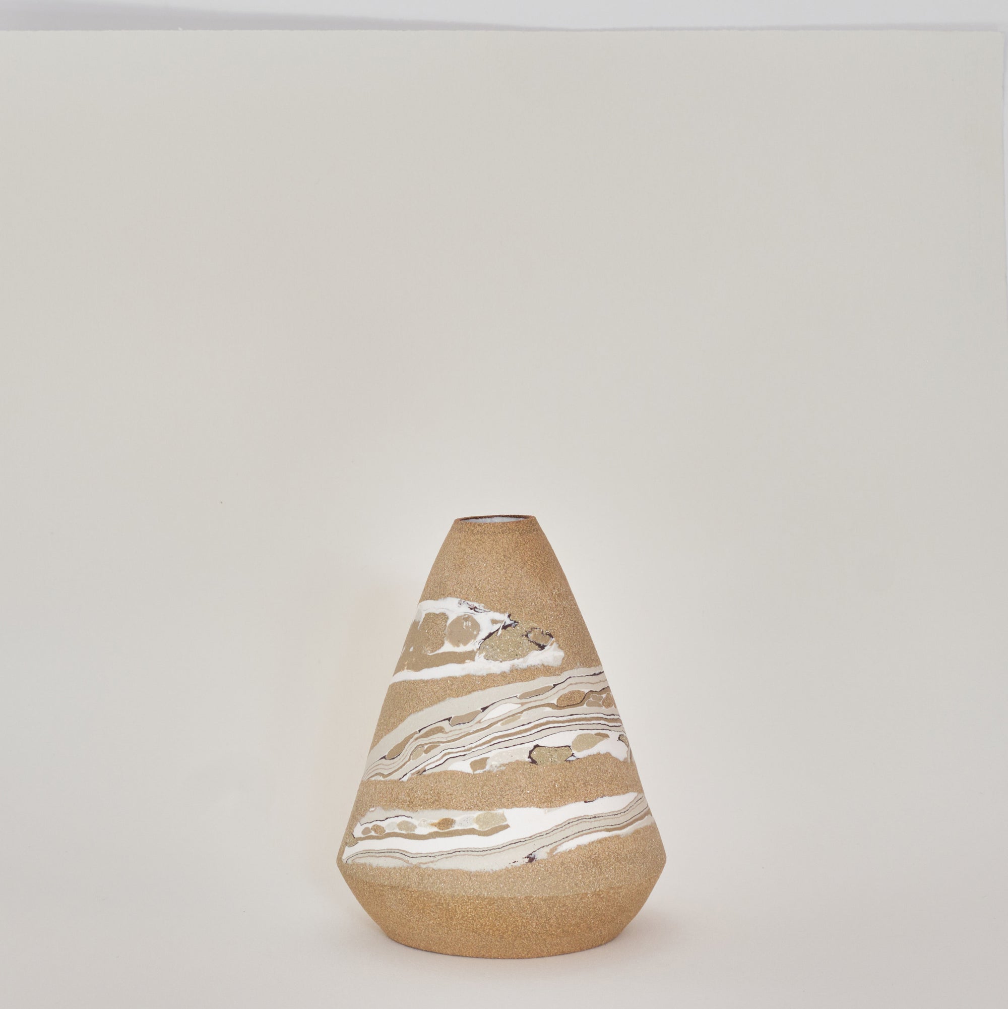 Teardrop Nerikomi Vase