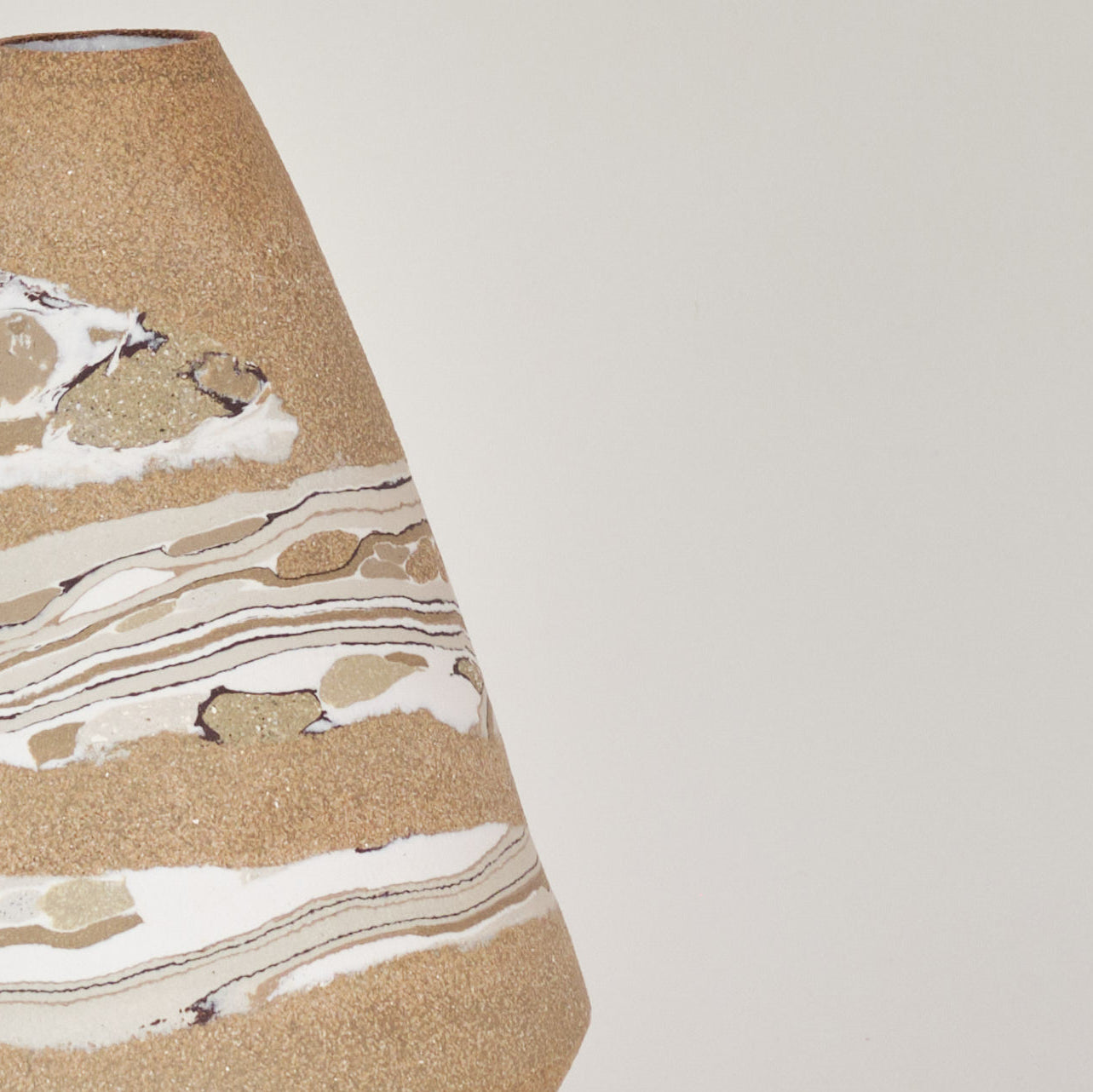 Teardrop Nerikomi Vase