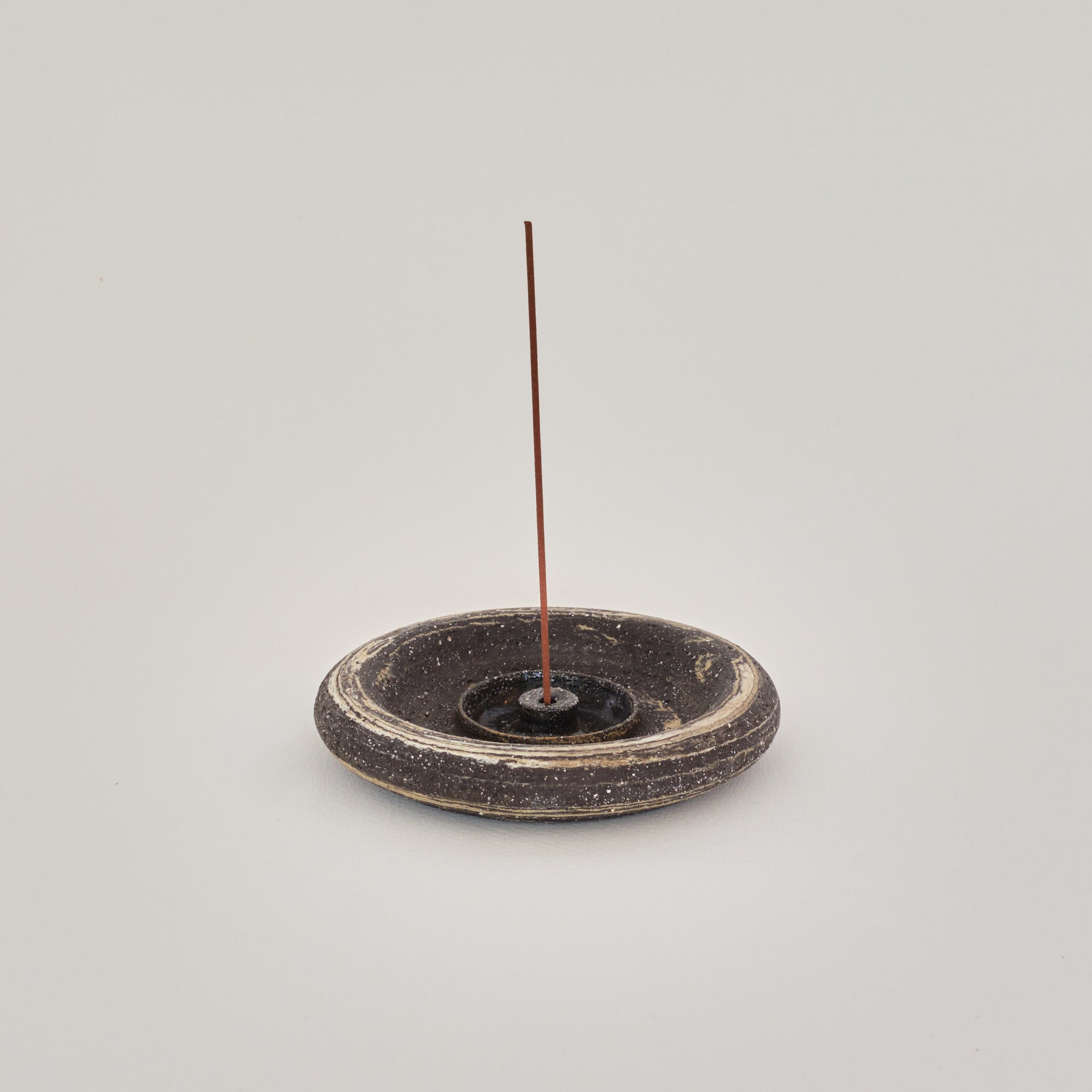 Marbled Doughnut Incense Burner