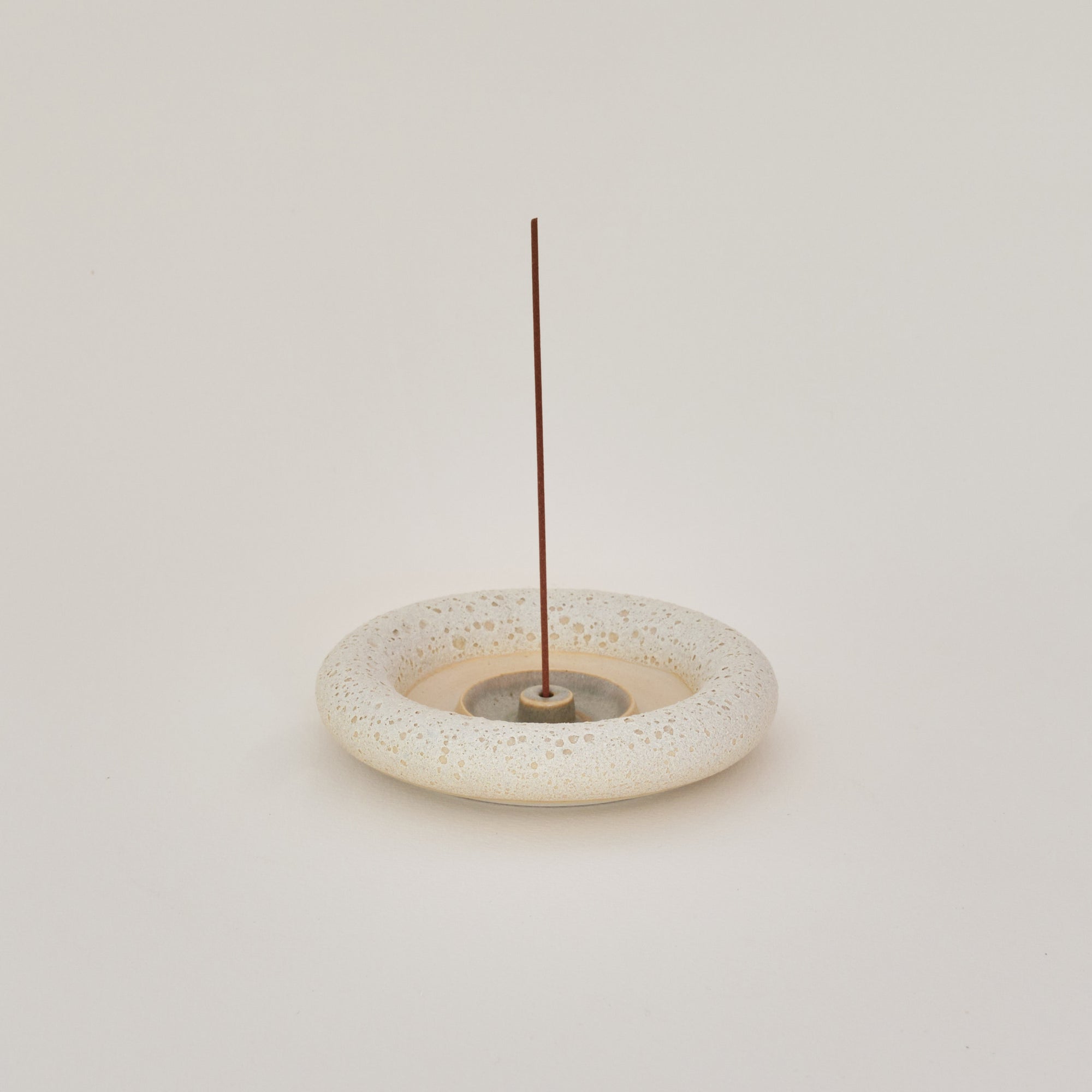Sandstone Doughnut Incense Burner