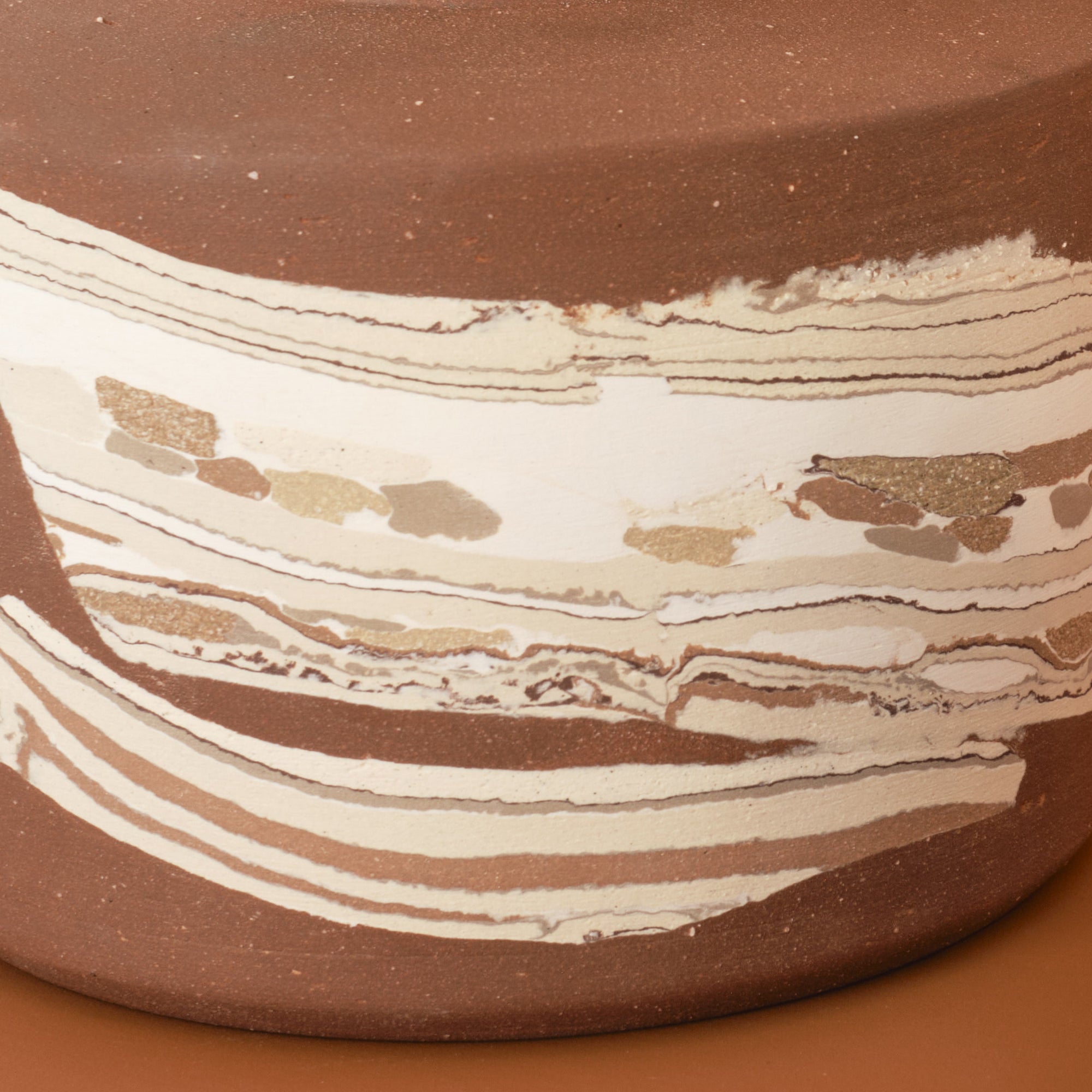 Retro Nerikomi Vase
