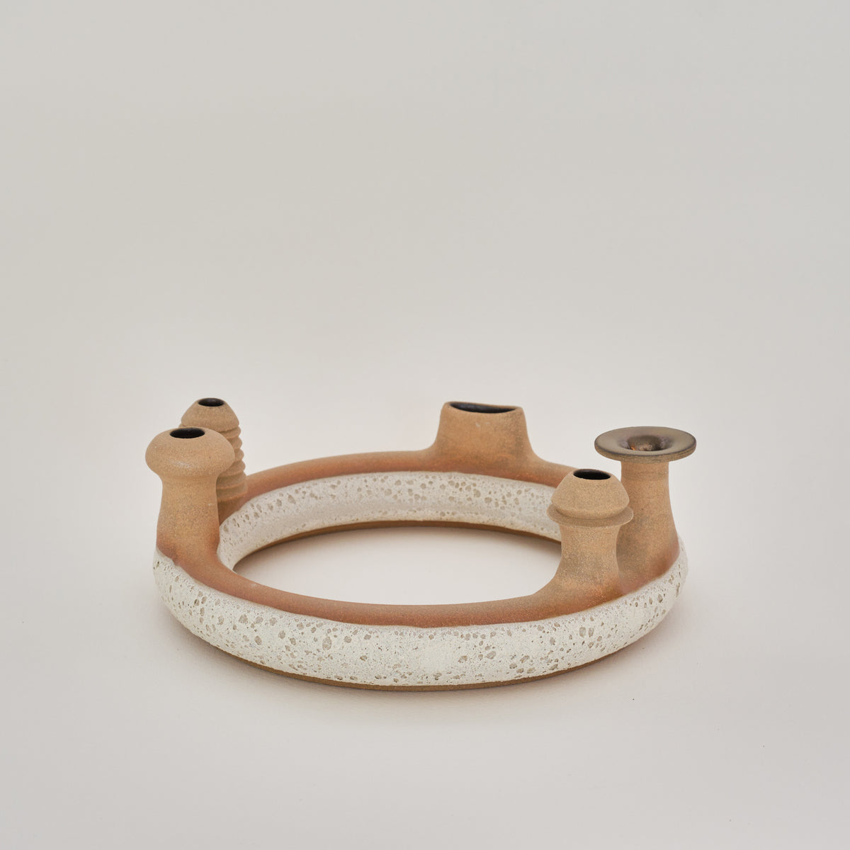 Lava Flower Ring Vase SWALŌ Ceramics