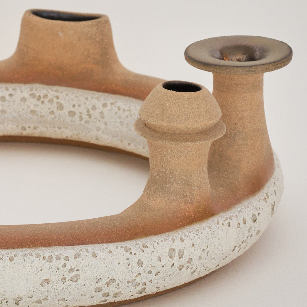 Lava Flower Ring Vase
