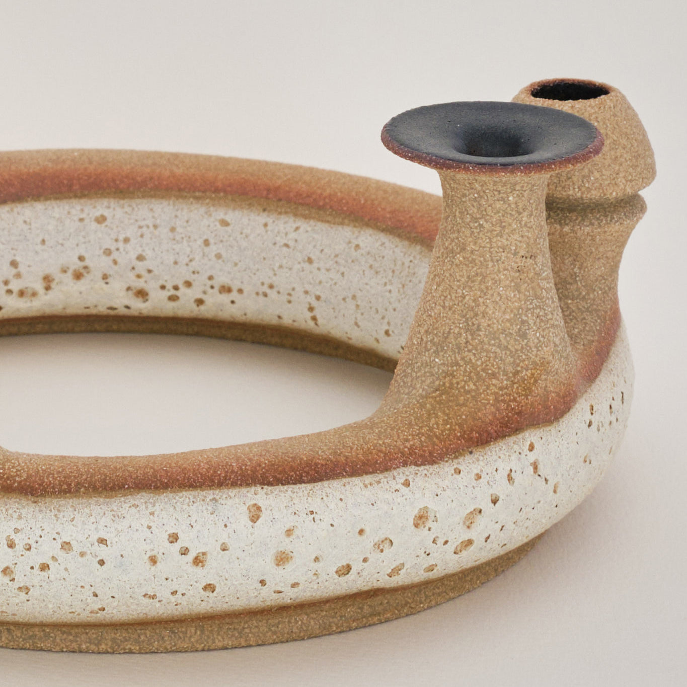 Lava Flower Ring Vase