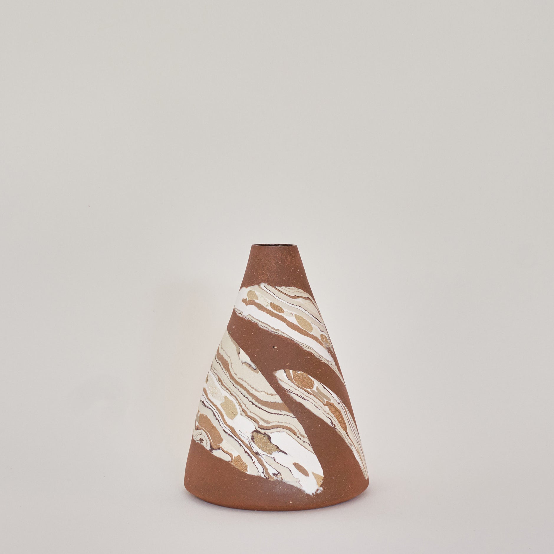 Teardrop Nerikomi Vase